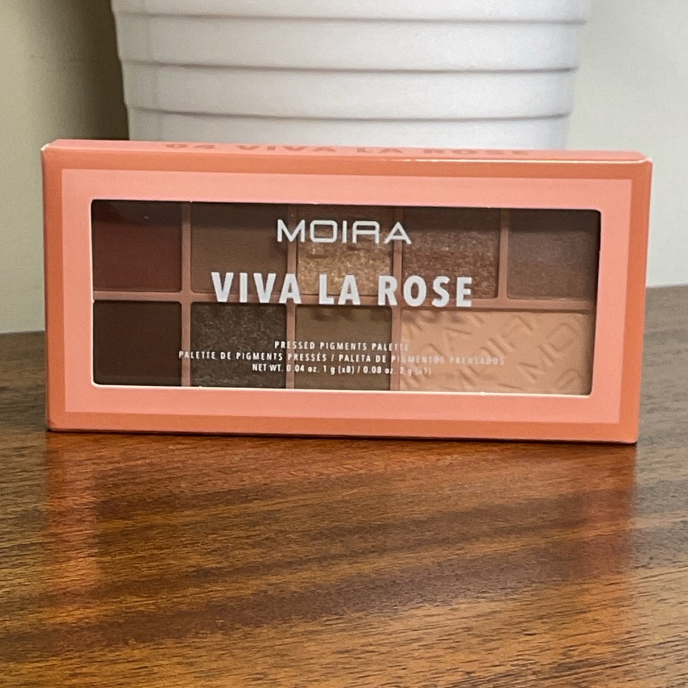 Moira Viva La Rose Eyeshadow Palette - Brand New Korean Beauty